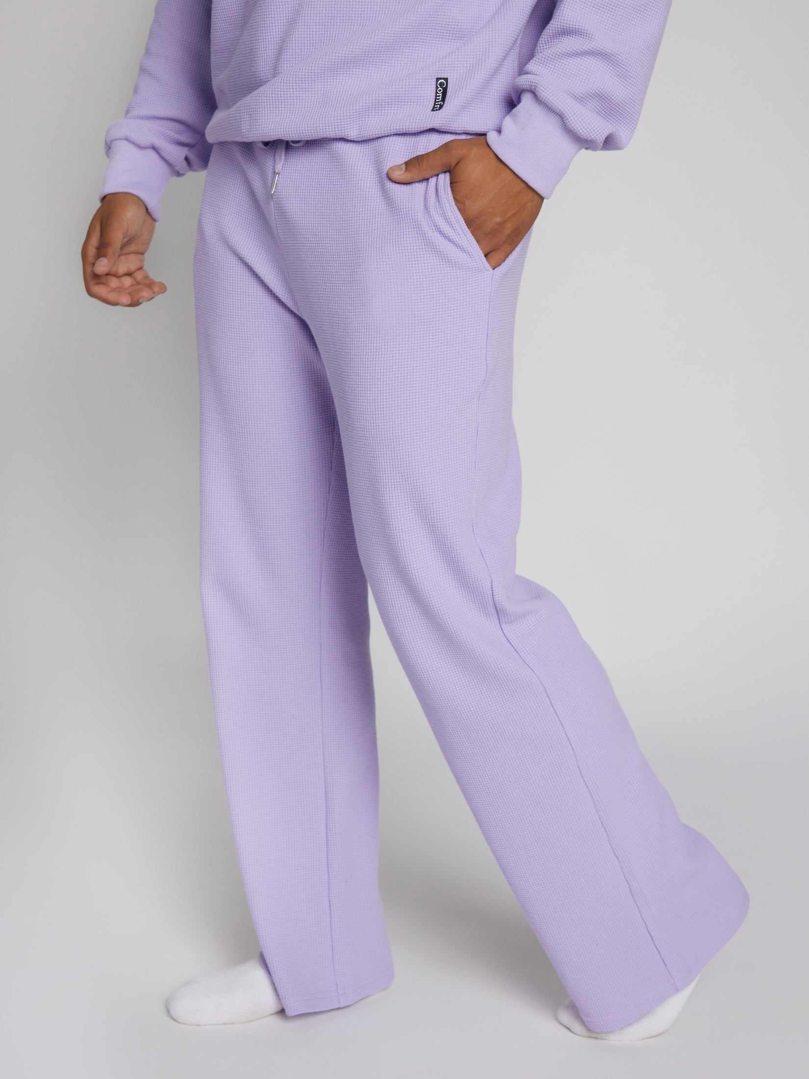 Waffle Lounge Relaxed Sweatpants