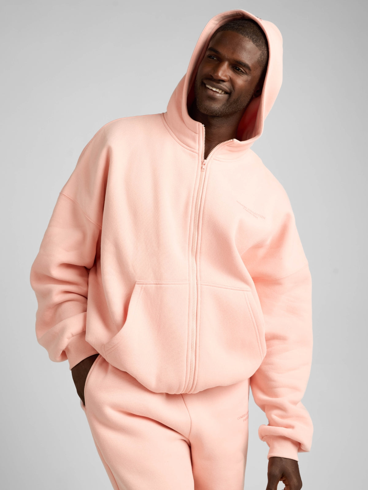 Pastel Zip Hoodie