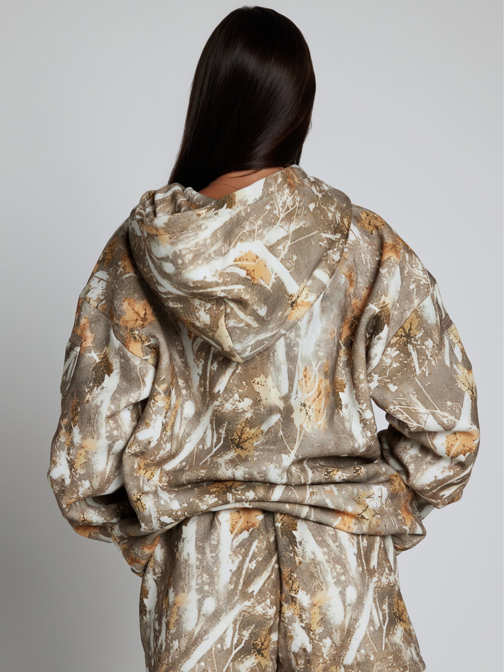 Camo Zip Hoodie