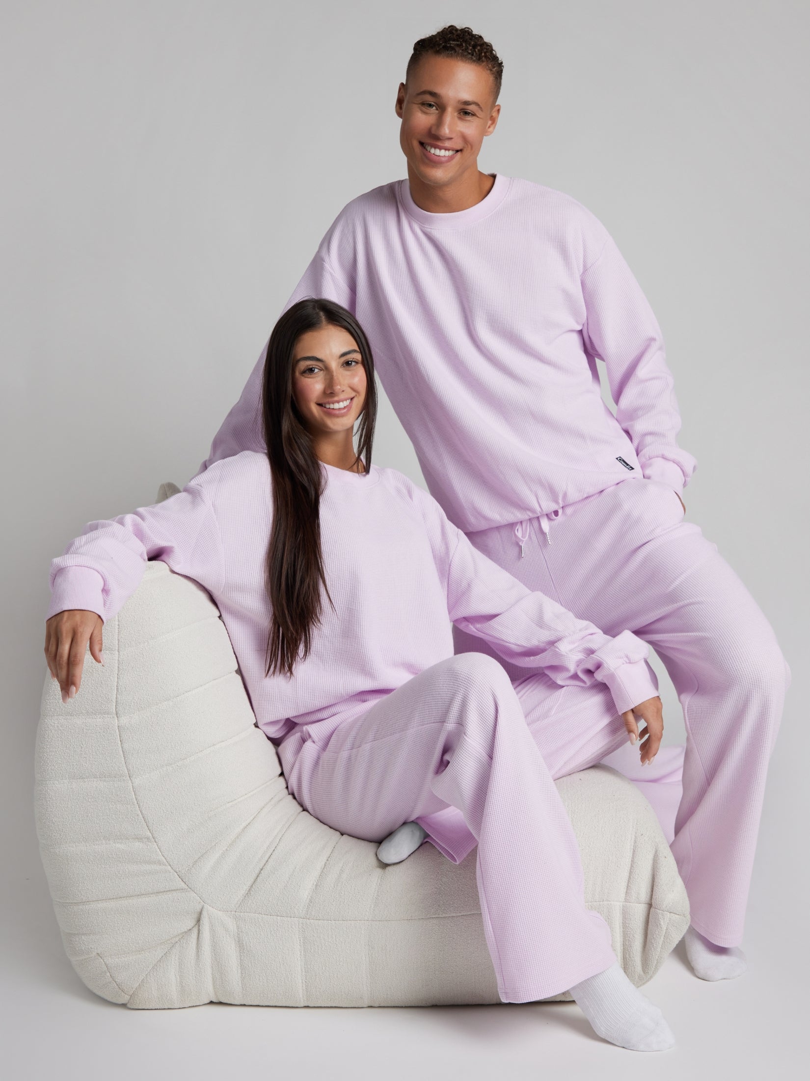 Waffle Lounge Relaxed Sweatpants